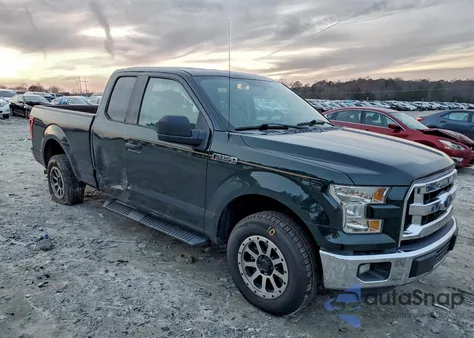 2016 Ford F150 Super Cab из США, поврежденный, VIN 1FTEX1C8XGFC04952